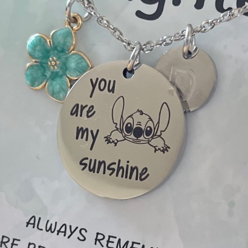 Daughter Necklace "You Are My Sunshine"